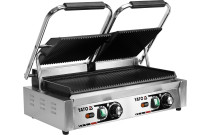 Contact grills and grill plates