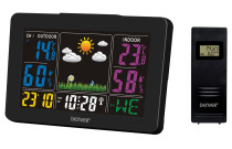 meteorological stations, weather monitoring, temperature measurement, humidity measurement, wind speed, rain gauge, barometer, wireless sensors, weather forecast, agricultural planning
