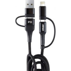Amio Multikabel tālrunim usb c-usb c ios usb fulllink 100cm uc-15