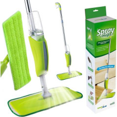 GB830 GreenBlue izsmidzināšanas mops satur 2 pastiprinātus mikrošķiedras ieliktņus