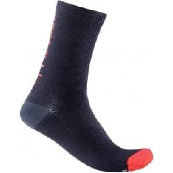 Castelli Velo zeķes BANDITO 18 Wool Sock L/XL Black