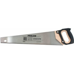 Hand saw 450 mm, harden, woooden-plastic handle   10/cal  proline