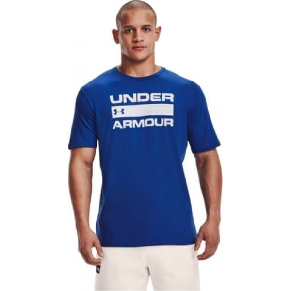 Under Armour Team izlaidums Wordmark SS Tee M 1329582-432 / S