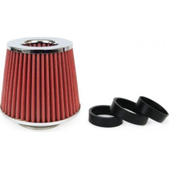 Amio 01282 koniskais gaisa filtrs + 3 AF adapteri - hroms