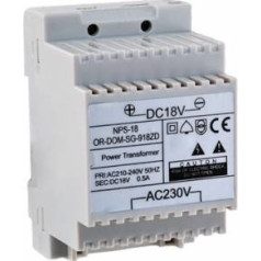 Orno Zasilacz na szynę DIN DC18V do zestawów SAGITTA i SAGITTA MULTI