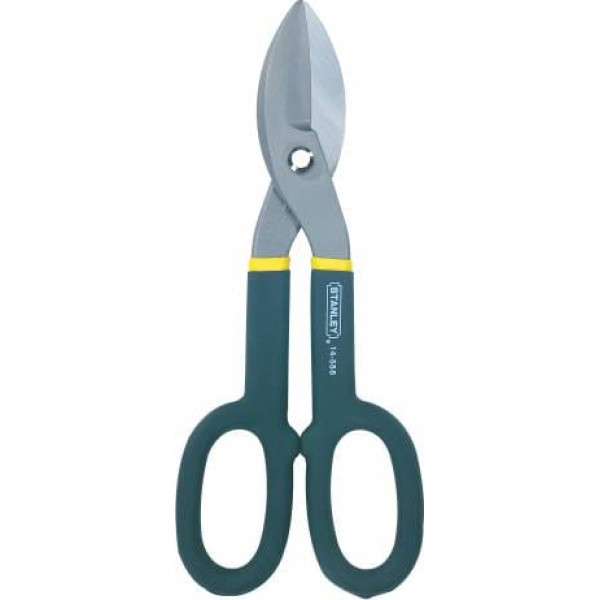 Stanley Tin snips 250mm straight bi-ma