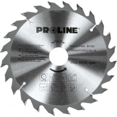 84182 Tarcza z węglikiem spiekanym do drewna 184mm, 24 zęby, Proline
