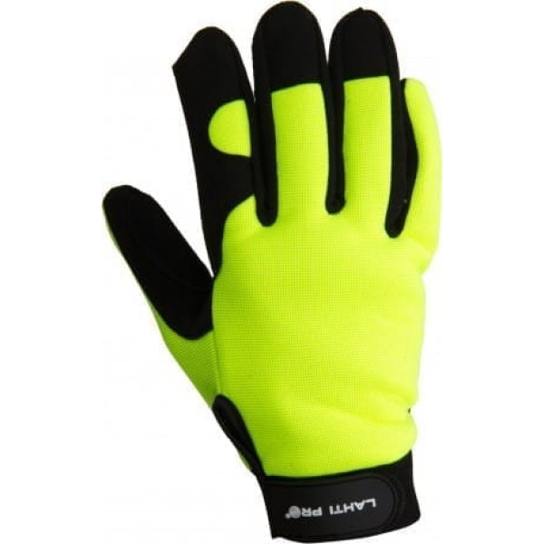 Lahti Pro L280311K Darbnīcas cimdi melni un dzelteni [L280311P] [K] 11, LahtiPro