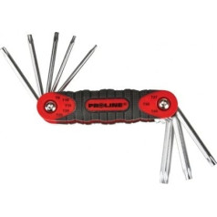 48368 Klucze imbusowe hex CrV zestaw 8 elementów, 1.5-8mm, Proline