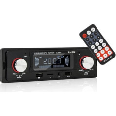 Auto radio classic 78-287# (bluetooth, usb + aux + sd kartes)