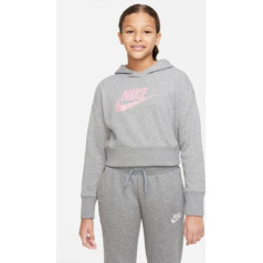 Džemperis Nike Sportswear Club Girls DC7210 093 / pelēks / M (137-147)