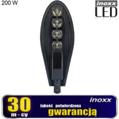 Nvox Rūpnieciskā LED ielu spuldze 200w ip65 20,000lm mainīt 6000k