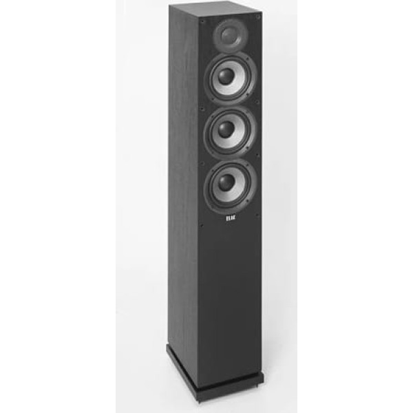 ELAC Debut F5.2 torņa skaļruņu melns dekors