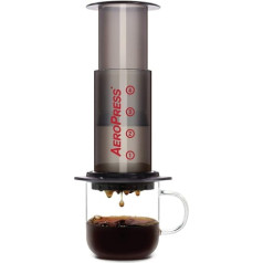 Aerobie AeroPress A80 kafijas automāts, plastmasa, melns