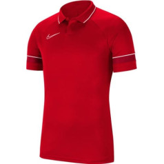 T-krekls Nike Polo Dry Academy 21 CW6104 657 / sarkans / S