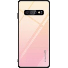 Evelatus Samsung A20 Gradient Glass Case 1 Mild Melon