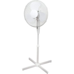 ito grīdas ventilators 40 cm diametrs balts svārstošs + 3 ātrumi regulējams augstums / regulējams slīpums