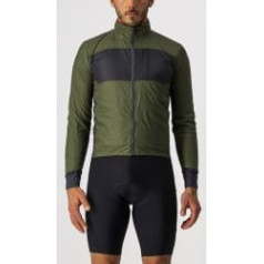 Castelli Velo jaka UNLIMITED PUFFY Jacket L Military Green/Dark Gray