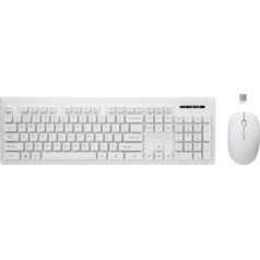 Rebeltec WHITERUN Wireless Set Keyboard + Mouse