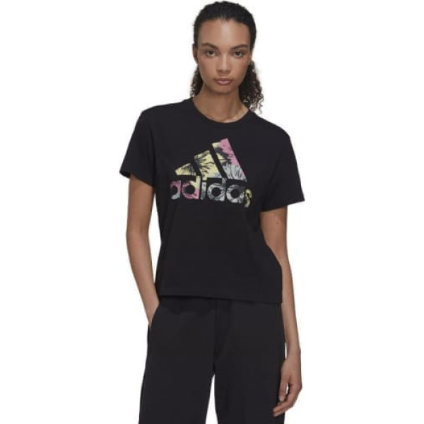T-krekls adidas Allover Print Reg Tee W HI0025 / XS