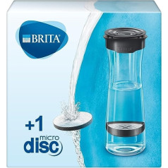 BRITA, filtra pudele, pildīšana un pasniegšana, 1,3 l, 1 filtra disks, pelēks, antracīts