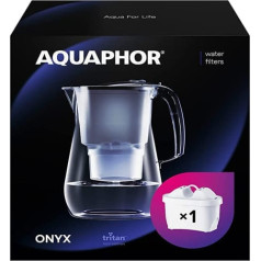 AQUAPHOR ūdens filtrs Onikss Iesk. 1 Maxfor+ filtra kasetne — augstākās klases ūdens filtrs stikla izskatā, lai samazinātu kaļķakmens, hlora un citu vielu veidošanos