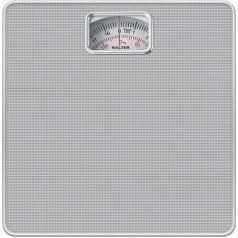 Salter 433 SVDR Mechanical Bathroom Scale Silver