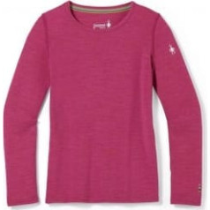 Smartwool Termo krekls Kids Classic Thermal Merino Base Layer Crew L Festive Fuchsia Heater