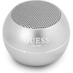 Guess Mini Bluetooth Speaker 3W 4H Silver