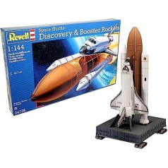 Space Shuttle Discovery & Booster Rocket 1:144 mēroga modelis