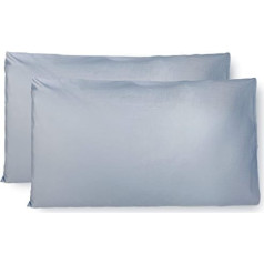Farfallarossa 2 spilvenu pārvalku komplekts, 50 x 80 cm, 100% kokvilna, vienkāršs un elegants dizains, ražots Itālijā
