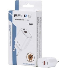 Beline Sienas lādētājs 20w usb-c + usb-a balts