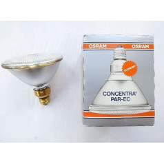 Osram atstarotāja spuldze PAR38, E27, 60 W, 30° prožektors, caurspīdīgs, Flos Light