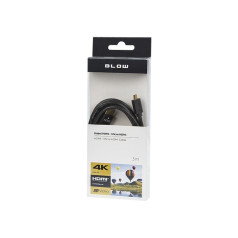 Blow 92-673# Savienotājs hdmi-micro hdmi profesija.4k 1.5m