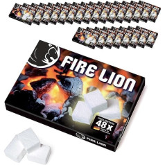Lighter Cubes, Fireplace Lighter, Charcoal Lighter, BBQ Grill Lighter, Oven Lighter, 1152 Pieces