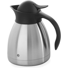 Thermo kanna termiskā ēdināšanas kafijas kanna tērauda dubultsienu tērauds 1L - Hendi 446508