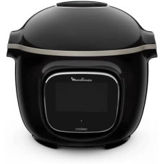 Moulinex Cookeo Touch Multicooker, Intelligent, High Pressure Touch Connect WiFi Black