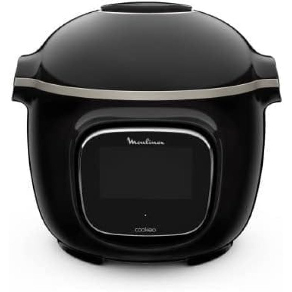 Moulinex Cookeo Touch Multicooker, Intelligent, High Pressure Touch Connect WiFi Black