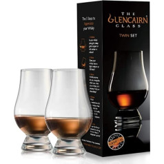 Glencarin Crystal Glencairn oficiālais viskija dvīņu iepakojums
