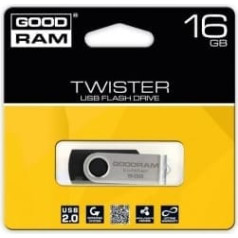 Goodram pendrive 16GB USB 2.0 Twister black