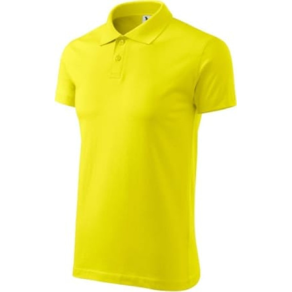 Malfini Single J. M MLI-20296 polo krekls citrons / S