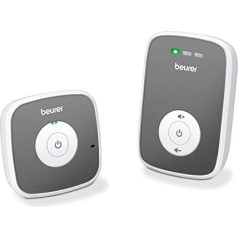 Beurer BY 33 bērnu monitors, 300 metru darbības rādiuss, zems starojums un energoefektīva pārraide