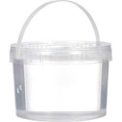 Glorex 6 8604 202 Sveču želeja bezkrāsaina atkārtoti noslēdzamā 2,25 kg spainī, komplektā ar dakti, var krāsot ar vaska pigmentiem, individuālu gēla sveču izgatavošanai