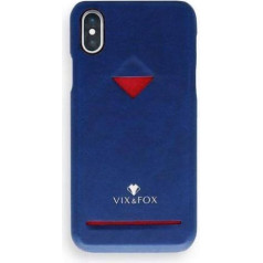 VixFox Card Slot Back Shell for Iphone XSMAX navy blue