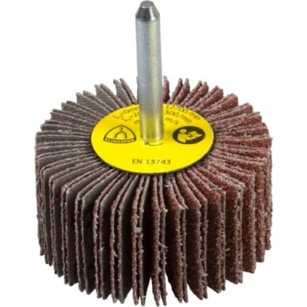 Klingspor Slīpēšanas atloks, kāts km613 60 * 30 * 6, biezums 80 (45406) 10 gab.