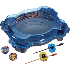 Hasbro Beyblade Burst Pro Series Evo Elite Champions Pro komplekts — kaujas rotaļu komplekts ar Beystadium arēnu, 2 spininga topiem un 2 starteriem