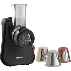 Tefal MB77EN Eco Respect rīve | 200W motors | 3 dažādi konusa stiprinājumi | Eko dizains | 9% pārstrādāta plastmasa | Melns