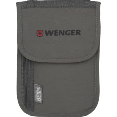WENGER TRAVEL DOCUMENT NECK POUCH WITH RFID PROTECTION