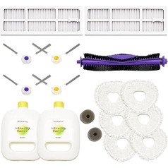 NARWAL Freo Original Accessory Kit with 1 Main Brush, 4 Side Brush, 6 Wipes, 2 HEPA Filters, 2 Tank Filters and 2 Cleaners