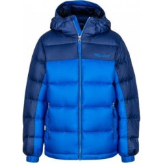 Marmot Jacket For Boys Guides Down Hoody S, True Blue/Arctic Navy